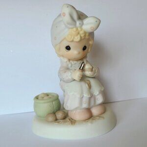 Precious Moments Always Take Time to Pray Collectible Porcelain Figurine